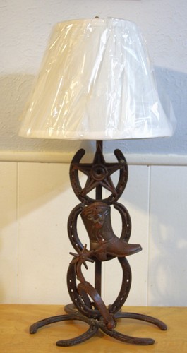 Vintage cast iron horshoes - cast,